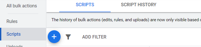 How to upload a Google Ads Script