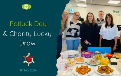 Broadplace Potluck Day & Charity Lucky Draw: Small Team, Big Impact